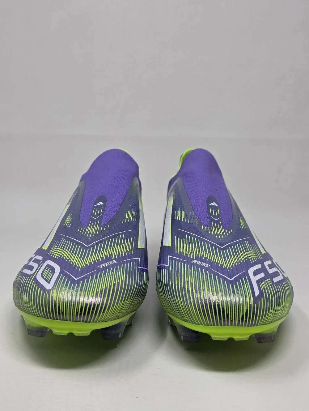 Adidas Adizero F50 Elite LL FG Soccer Cleats Mens Size 11.5 Purple Radiant Blaze